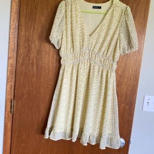 Adorable little yellow dress